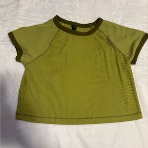 Olive Green Women's Top